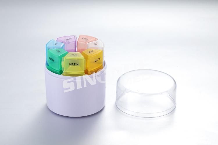 Home Use Plastic Medicine Box Pill Box