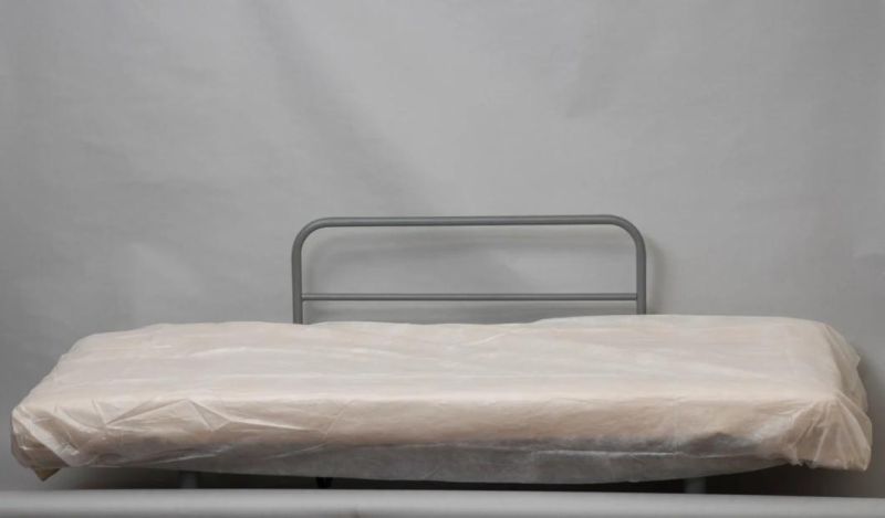 for Prevent Bacterial in Medical Environment Single Use CPE Bedcover with Blue or White Color