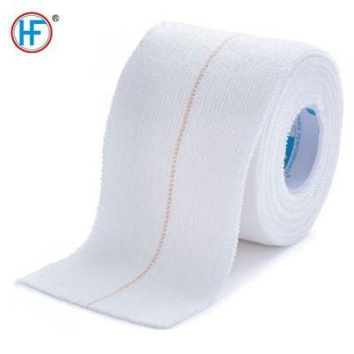 100% Cotton Elastic Adhesive Wrap Bandage White Support Strapping Tape Professional Horse Leg Cohesive Bandage