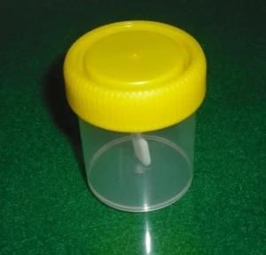 120ml Sterile Stool Container with Screw Cap