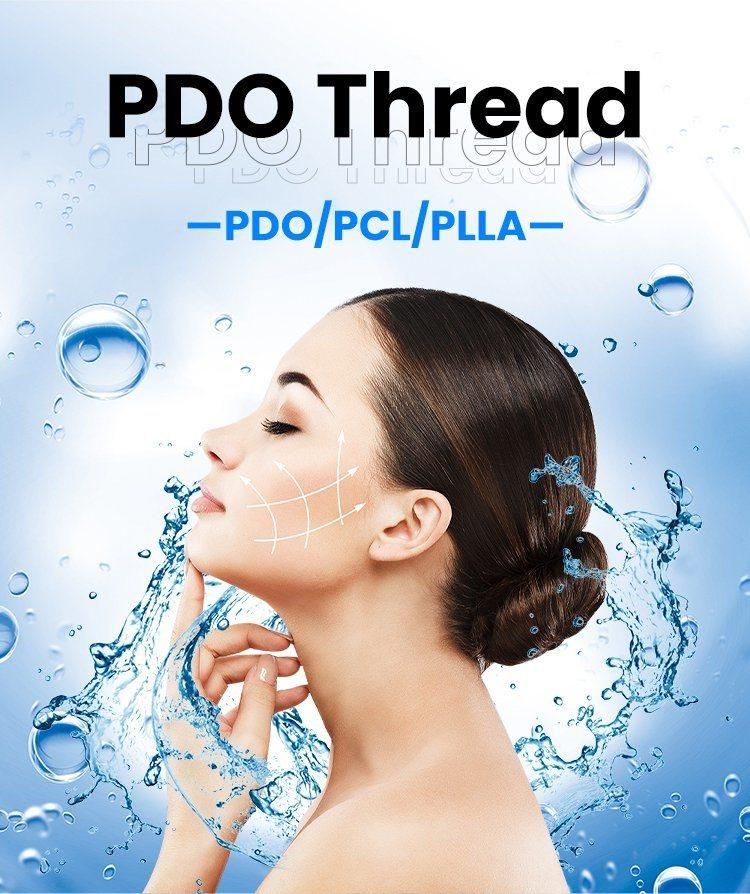 Buy Absorable 3D 4D Barb Cog Antiaging Meso Threads Face Eyebrow Lifting Blunt Pdo PLA Plla Thread Lift Korea