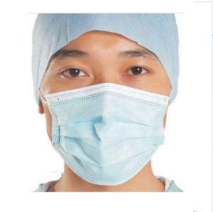 Ce Protective 3-Ply Disposable Medical Surgical Ear Loop &amp; Tie on Facial Mask