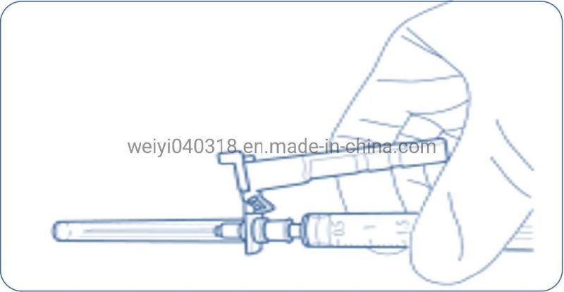 High Quality Disposable Safety Syringe with/Without Caps or Needles CE FDA ISO 510K