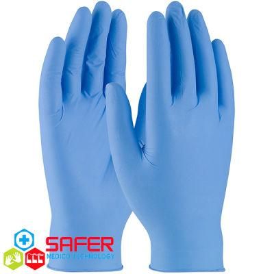Malaysia Medical Nitrile Glove in Blue