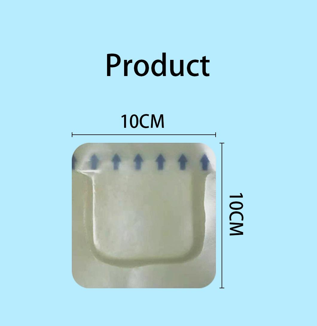 Hydrocolloid Foam Dressing Double Absorb Exudates