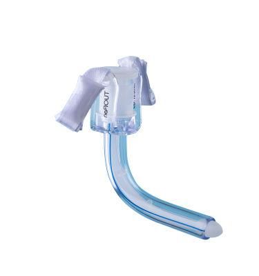 PVC Medical Disposable PVC Uncuffed Tracheotomy Tube with Cuff