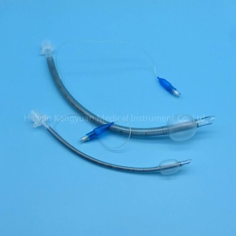 Armored Reinforced Endotracheal Tube Flexible Tip China Cuffed