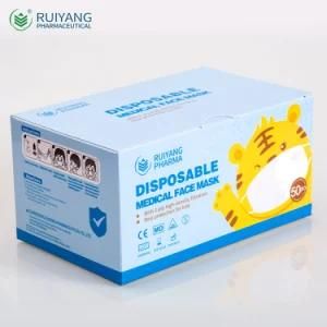 Factory Direct Sale High Quality Disposable 3ply Non-Woven Mask Medical Mask