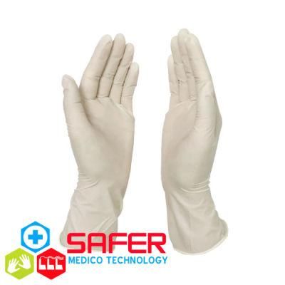 Sterile Disposable Powder Free or Powder Latex Surgical Gloves