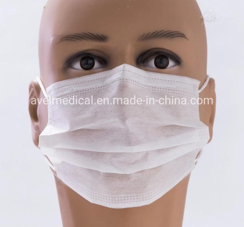 OEM 3plys Disposable Non-Woven Medical Face Mask