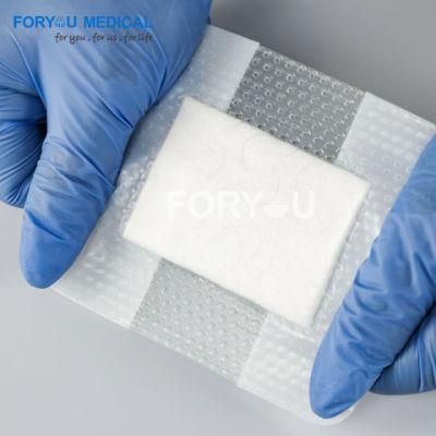 Medical Wound Dressing Soft Comfortable Silicone Dressing Post Opeartion Use