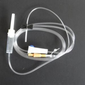 Disposable IV Infusion Giving Set with 22 G Butterfly Needle