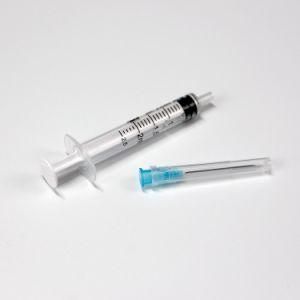 Disposable Medical Plastic Luer Lock Syringe with Needle or Without Needle