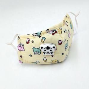 Cotton Face Mask with Pm2.5 Filter for Child and Kids