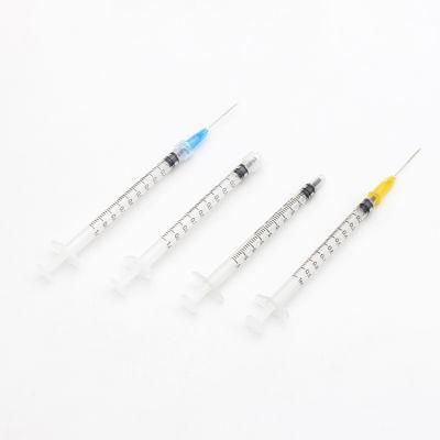 Factory Price Wholesale Medical Disposable Syringe, 1ml, 2ml, 3ml, 5ml, 10ml, 20ml, 50ml, 60ml