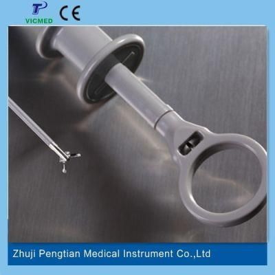 Stainless Steel Disposable Biopsy Forceps for Endoscopy Oval Cup with Grey Color Coated