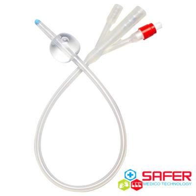 Foley Balloon Catheter with Silicone Coated
