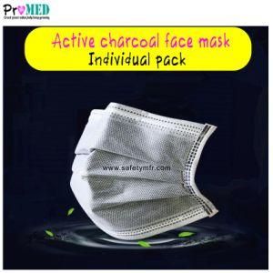 Diposable nonwoven protective 4ply face mask