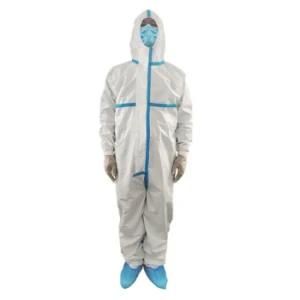 Disposable Lightweight Work Medical Coveralls/Protective Body Suit