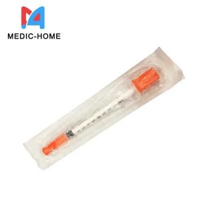 Medical Plastic Insulin Syringe for Diabetes