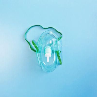 Disposable High Quality PVC Medical Single Use Oxygen Mask Pediatric Size M