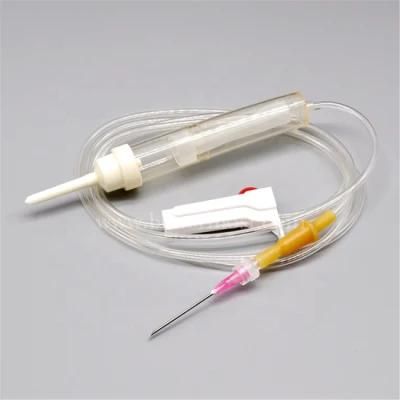 High Quality Medical Eo Sterilized Blood Administration Transfusion Set with Filter