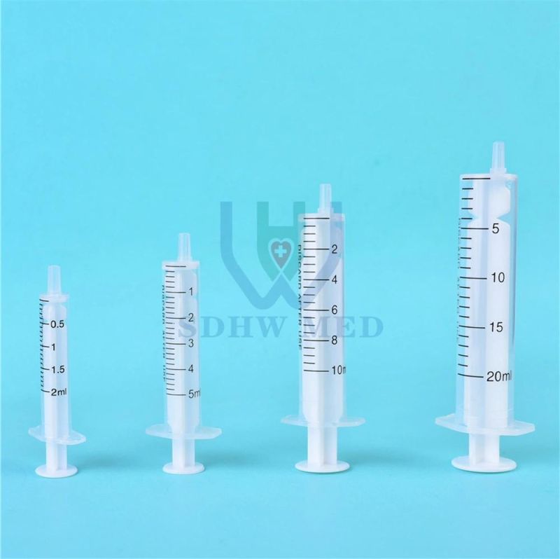 Disposable Colored 1ml 2/3ml 5ml 10ml 20ml Oral Feeding Syringe