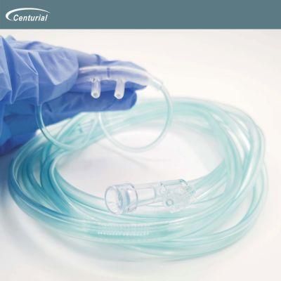 CO2/O2 Nasal Prong Nasal Oxygen Cannula with CO2 Sampling Line