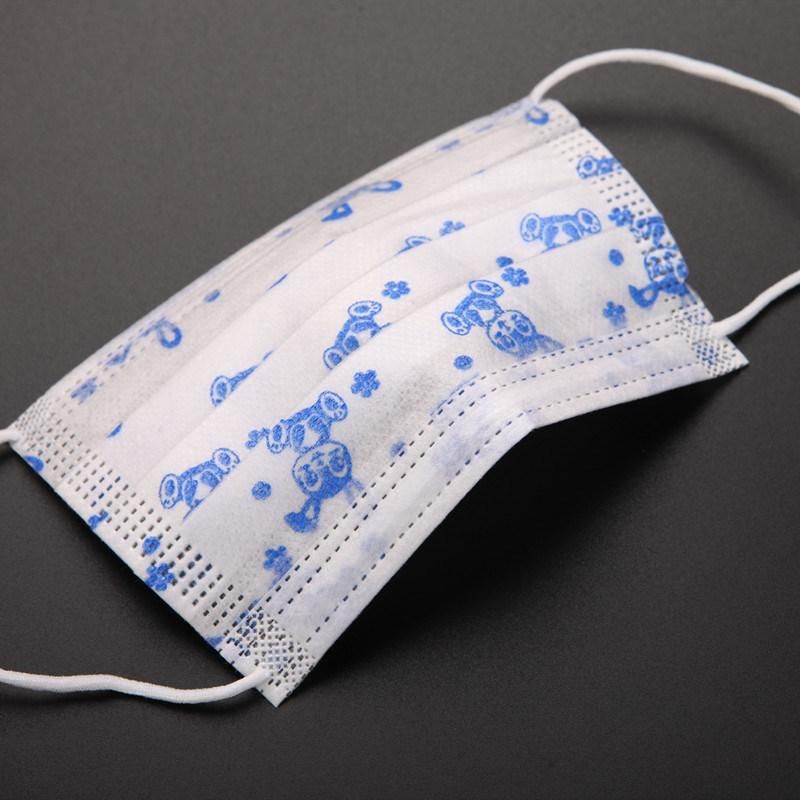 Fast Supplying Lovely Cartoon Disposable Medical Surgical Mask for Adult