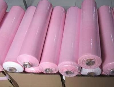 Disposable Bed Sheet Roll Pink Couch Roll Bed Sheets Disposable Non Woven 20&quot; 100m