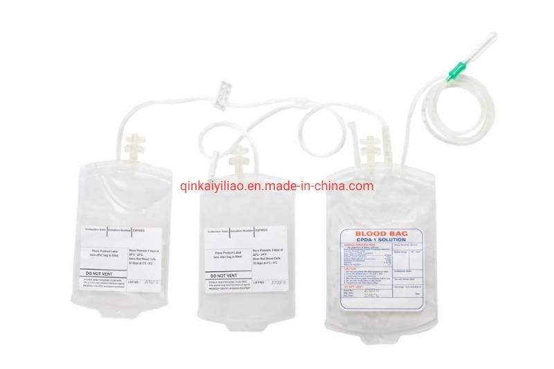 Disposable Medical Single Blood Bag (250ml)