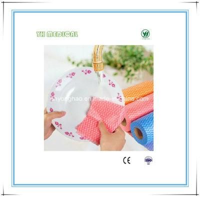 Non Woven Cleaning Cloth with Absorption and Skin Care