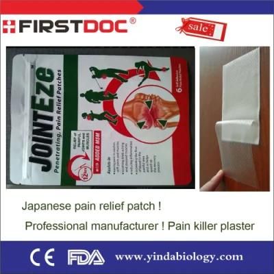 Orignal Medical Equipment Manufacturer Chinese Muscle/Back/Knee Pain Relief Patch