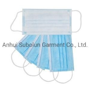 Disposable 3-Ply Protective Waterproof Medical Surgical Face Mask