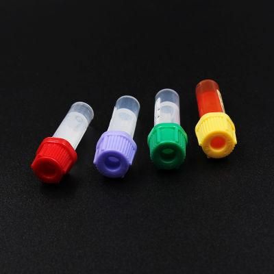 Promotional Medical Green Micro Capillary Collecting Blood Tube