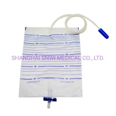 Disposable Medical Surgical Sterile PVC Urinary Urine Collection Drainage Bags Used in Hospital