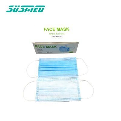 3 Ply Spp Non Woven Disposable Face Mask