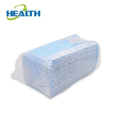 Manufacturer Suppliers 50 P CS Protective 3 Ply Disposable Medical Face Mask