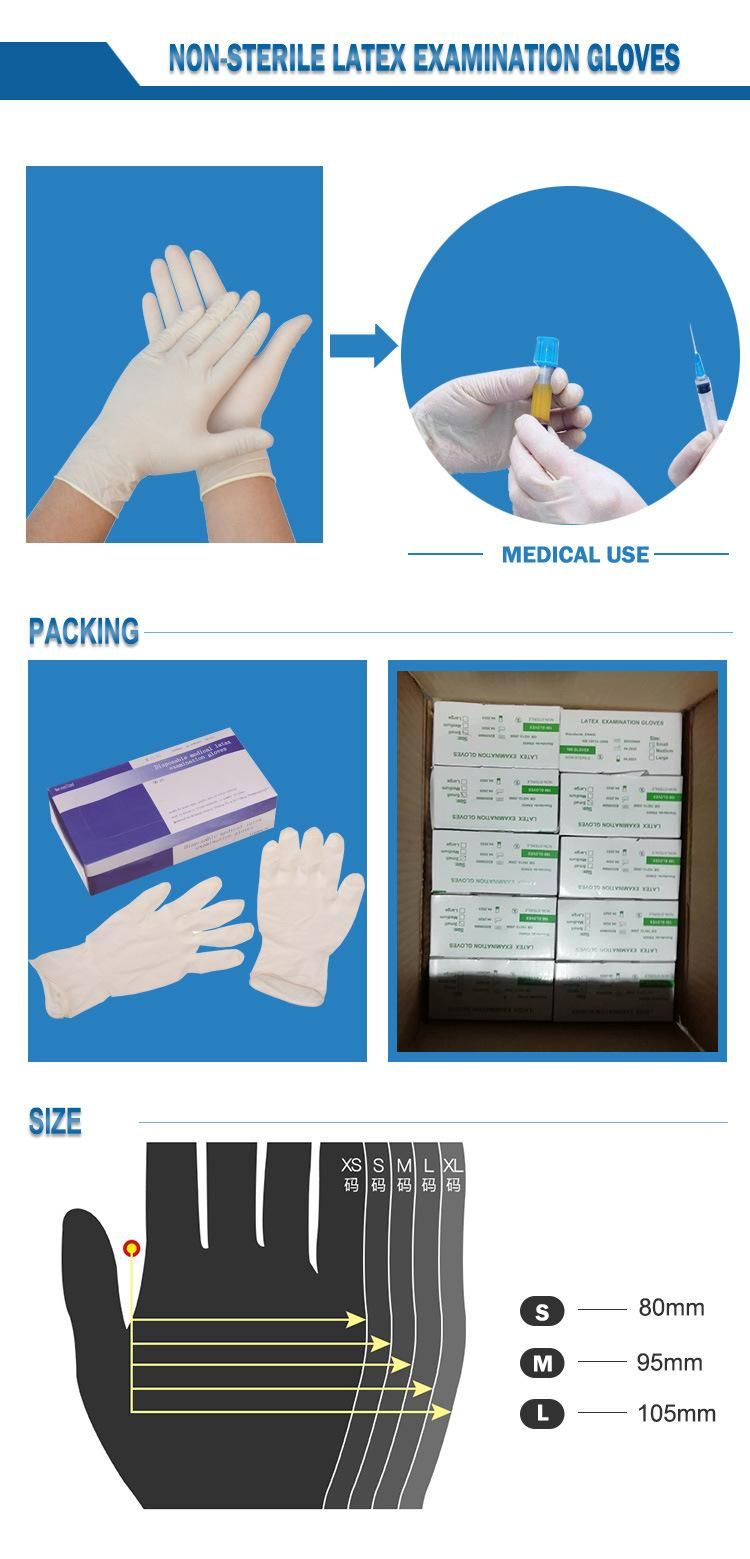 China Supply Disposable Medical Vinyl Glove for Sale