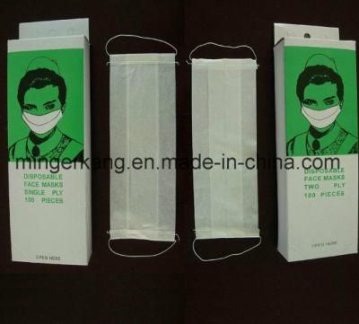 Xiantao Hubei MEK Disposable 2-Ply Paper Mask