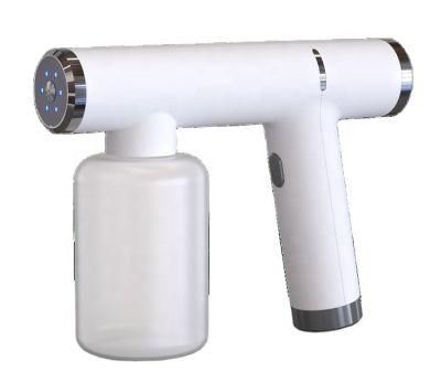 Nano Sprayer 500ml Handheld Ray Garden Fog Spray Machine Blue Light Disinfection for Hair Mist Blue Ray Steam Nano Fogger Gun