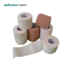 Winner Medical Cotton Tear Strech Tape Cohesive Bandage Dressing Medical Disposables Made in China