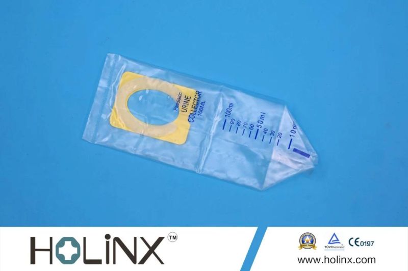 Disposable Urine Bag with T Valve for Adults