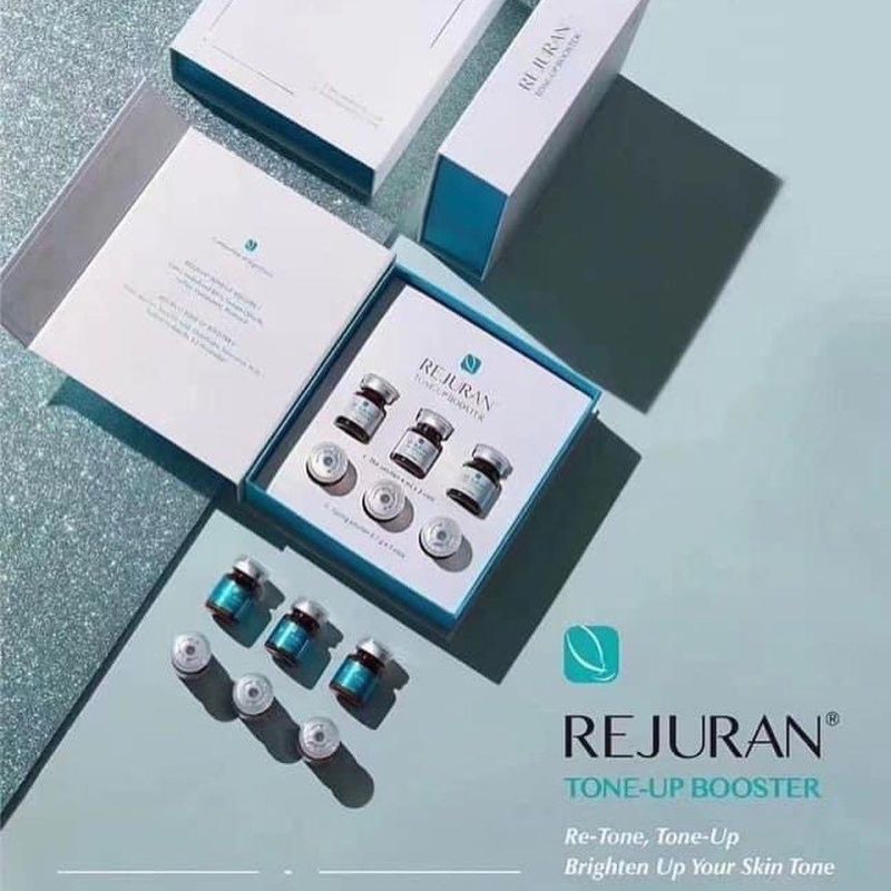 Rejuran Tone-up Booster for Moisturizing, Brightening and Whitening Rejuran Healer Skin Booster Cellofill Pdrn Breast Enhancement Glutathione Injection