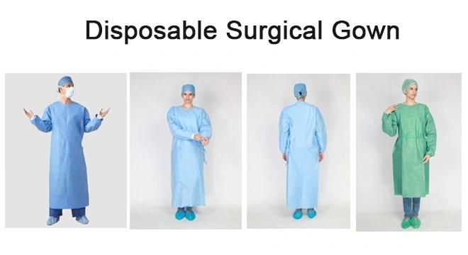 Hospital Use Disposable Surgical Medical Non Woven Isolation Gown
