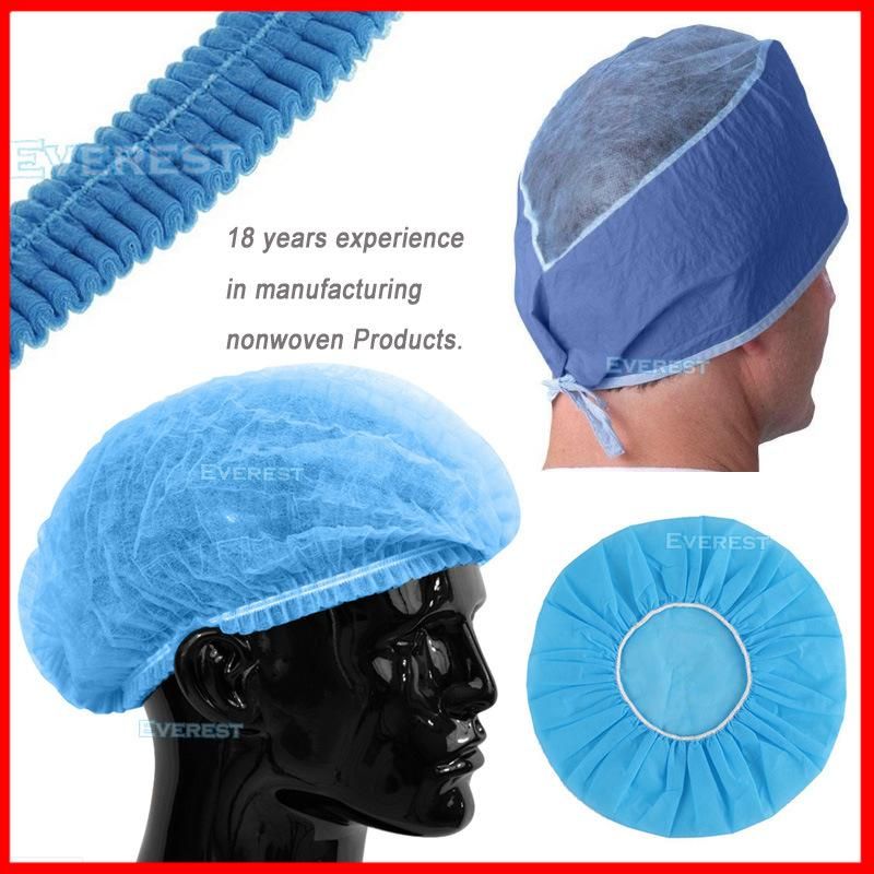 Surgical/Non Woven/SMS/Disposable/ Bar/Hair Cap Medical Scrub/Strip/Clip/Bouffant Mop Clip Cap for Nurse/Doctor/Surgeon Bouffant Cap