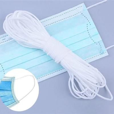 Ear Loop Ear Wire Ear Band Ear Rope Flat/Round Ear Loop Raw Material for Face Masks