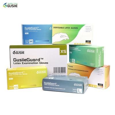 China Manufacturer Powder Free Disposable Medical Examination Nitrile/Latex Gloves