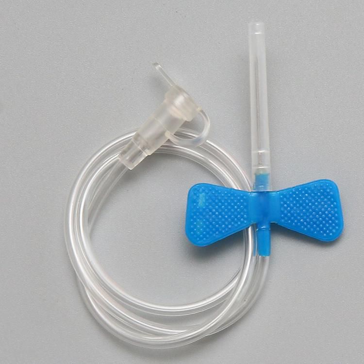 Catheter Soft Scalp Vein Set Needle 23G Prevent Knot