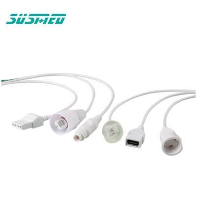 Invasive Blood Pressure Cables Pressure Transducer Cable IBP Trunk Cable